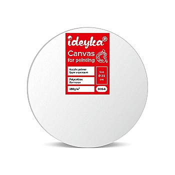 Полотно на підрамнику круглої форми d 33 см, D015-R Полотно на підрамнику круглої форми d 33 см, D015-R