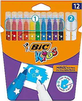 Фломастеры 12 кол. Kids Magic, bc9202962, Bic Фломастеры 12 кол. Kids Magic, bc9202962, Bic