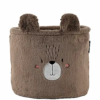 Корзина для хранения, плюшевая, 3100 Sweet Bear 30*25 см, K24-3100M-3 Корзина для хранения, плюшевая, 3100 Sweet Bear 30*25 см, K24-3100M-3