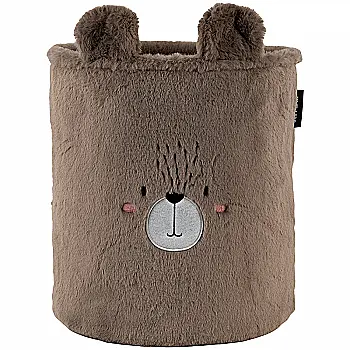 Корзина для хранения, плюшевая, 3100 Sweet Bear 30*35 см, K24-3100L-3 Корзина для хранения, плюшевая, 3100 Sweet Bear 30*35 см, K24-3100L-3
