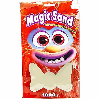 Кинетический песок Magic sand в пакете, классический, 1 кг, 39404-1 Кинетический песок Magic sand в пакете, классический, 1 кг, 39404-1
