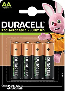 Аккумулятор DURACELL HR6 AA 2500mAh (4 шт/бл.) цена указ. за бл. Аккумулятор DURACELL HR6 AA 2500mAh (4 шт/бл.) цена указ. за бл.