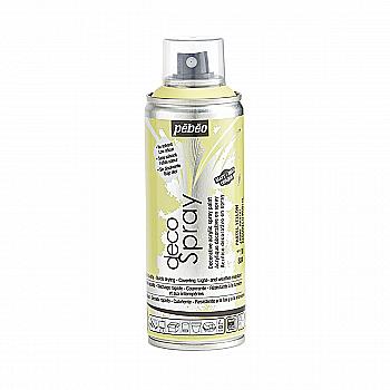Краска-спрей акриловая DecoSpray 200 мл, пастельный жёлтый, 804 ТМ "Pebeo" Краска-спрей акриловая DecoSpray 200 мл, пастельный жёлтый, 804 ТМ "Pebeo"