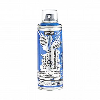 Краска-спрей акриловая глянсовая DecoSpray 200 мл, синий, 843 ТМ "Pebeo" Краска-спрей акриловая глянсовая DecoSpray 200 мл, синий, 843 ТМ "Pebeo"
