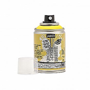 Краска-спрей акриловая DecoSpray 100 мл, жёлтый, 705 ТМ "Pebeo" Краска-спрей акриловая DecoSpray 100 мл, жёлтый, 705 ТМ "Pebeo"