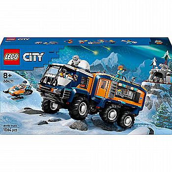 Конструктор Lego City "Арктична дослідницька вантажівка з науковою лабораторією", 60471 Конструктор Lego City "Арктична дослідницька вантажівка з науковою лабораторією", 60471