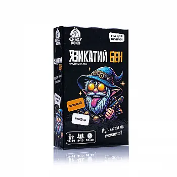 Игра настольная развлекательная "Языкатый Бен" Vladi Toys, VT5903-04 Игра настольная развлекательная "Языкатый Бен" Vladi Toys, VT5903-04
