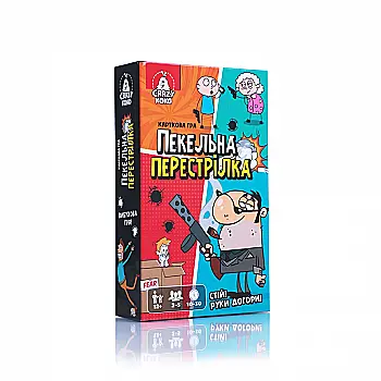 Игра настольная развлекательная "Адская перестрелка" Vladi Toys, VT8077-17 Игра настольная развлекательная "Адская перестрелка" Vladi Toys, VT8077-17