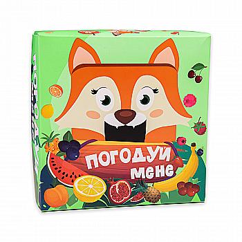 Игра настольная развивающая "Покорми меня - лисичка" (укр) 30347, ТМ "Strateg" Игра настольная развивающая "Покорми меня - лисичка" (укр) 30347, ТМ "Strateg"