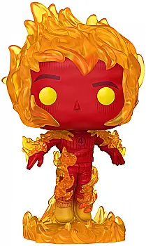 Ігрова фігурка Funko Pop! серії "Фантастична 4: Перші кроки" - Людина-Факел, 83586 Ігрова фігурка Funko Pop! серії "Фантастична 4: Перші кроки" - Людина-Факел, 83586