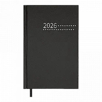 Дневник датированный A5, 2026 Zest, черный , BM.21167-01 Дневник датированный A5, 2026 Zest, черный , BM.21167-01