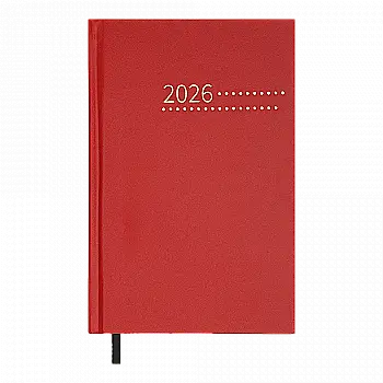 Щоденник датований A5, 2026 Zest, червоний, BM.21167-05 Щоденник датований A5, 2026 Zest, червоний, BM.21167-05