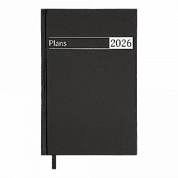 Щоденник датований A5, 2026 Urban, чорний , BM.21169-01 Щоденник датований A5, 2026 Urban, чорний , BM.21169-01