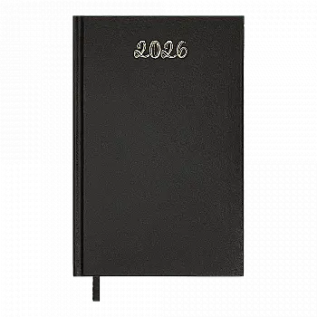 Щоденник датований A5, 2026 Optimal, чорний, BM.2121-01 Щоденник датований A5, 2026 Optimal, чорний, BM.2121-01