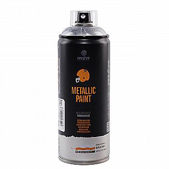 Аэрозольная краска MTN PRO Metallic Paint R-9006 400 мл Серебряный, EX014PR9006 Аэрозольная краска MTN PRO Metallic Paint R-9006 400 мл Серебряный, EX014PR9006