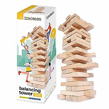 Игра настольная "Башня-балансир" 54 эл., TM "IGROTECO" Игра настольная "Башня-балансир" 54 эл., TM "IGROTECO"