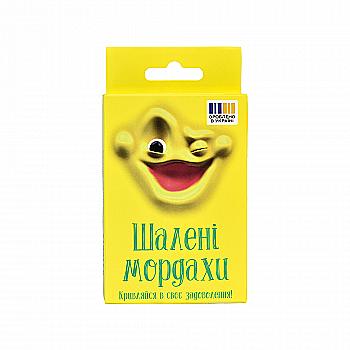 Игра настольная "Безумные мордахи" (укр), 30664, ТМ "Strateg" Игра настольная "Безумные мордахи" (укр), 30664, ТМ "Strateg"