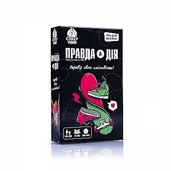 Игра настольная развлекательная "Правда или действие" Vladi Toys, VT5903-02 Игра настольная развлекательная "Правда или действие" Vladi Toys, VT5903-02