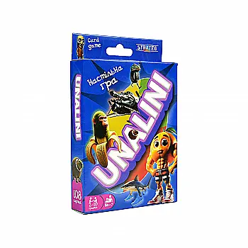 Игра настольная "Unalini" (укр) 30920, ТМ "Strateg" Игра настольная "Unalini" (укр) 30920, ТМ "Strateg"