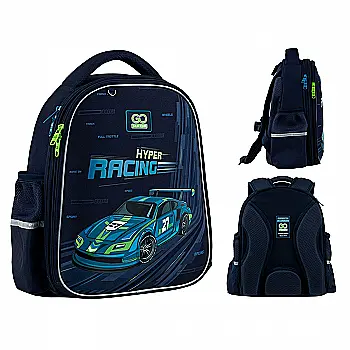 Рюкзак GoPack Education полукаркасный 165S Speedway, GO25-165S-4 Рюкзак GoPack Education полукаркасный 165S Speedway, GO25-165S-4