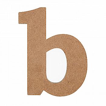 Заготовка Літера "b", МДФ, висота 8 см, 1шт, Rosa Talent (5) Заготовка Літера "b", МДФ, висота 8 см, 1шт, Rosa Talent (5)
