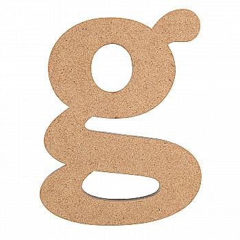 Заготовка Літера "g", МДФ, висота 8 см, 1шт, Rosa Talent (5) Заготовка Літера "g", МДФ, висота 8 см, 1шт, Rosa Talent (5)