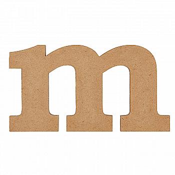 Заготовка Буква "m", МДФ, высота 8 см, 1 шт, Rosa Talent (5 шт) Заготовка Буква "m", МДФ, высота 8 см, 1 шт, Rosa Talent (5 шт)