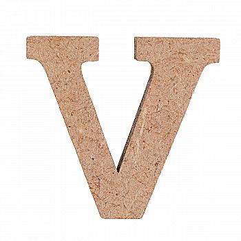 Заготовка Літера "V", МДФ, висота 3 см, 1шт, Rosa Talent (10) Заготовка Літера "V", МДФ, висота 3 см, 1шт, Rosa Talent (10)