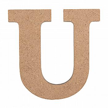 Заготовка Літера "U", МДФ, висота 10 см, 1шт, Rosa Talent (5) Заготовка Літера "U", МДФ, висота 10 см, 1шт, Rosa Talent (5)