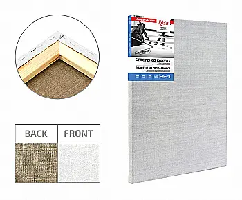 Підрамник, 90*120 см, середнє зерно, олійний грунт, льон, ROSA Підрамник, 90*120 см, середнє зерно, олійний грунт, льон, ROSA