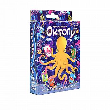 Гра настільна "Октопу" (рос) 30329, ТМ "Strateg" Гра настільна "Октопу" (рос) 30329, ТМ "Strateg"
