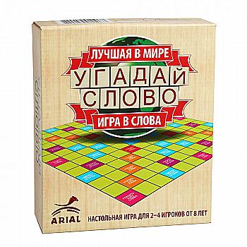 Гра настільна "Вгадай слово" (р), ТМ "Arial" Гра настільна "Вгадай слово" (р), ТМ "Arial"