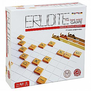 Гра настільна "ERUDITE" три мови, ТМ "Arial" Гра настільна "ERUDITE" три мови, ТМ "Arial"