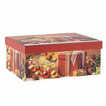 Подарункова коробка прямокутна, Подарунки, 31*23*13,5 см, 1410052627 Подарункова коробка прямокутна, Подарунки, 31*23*13,5 см, 1410052627