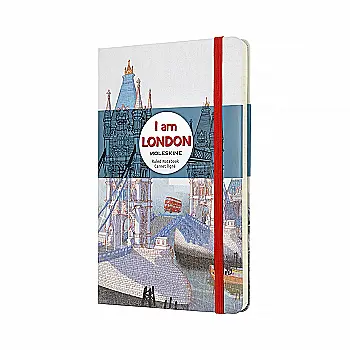 Блокнот I am London средний линейка, Moleskine, LEQP060IAMLO Блокнот I am London средний линейка, Moleskine, LEQP060IAMLO