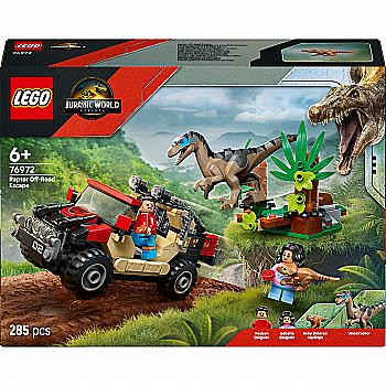 Конструктор Lego Jurassic World "Побег по бездорожью от раптора", 76972 Конструктор Lego Jurassic World "Побег по бездорожью от раптора", 76972
