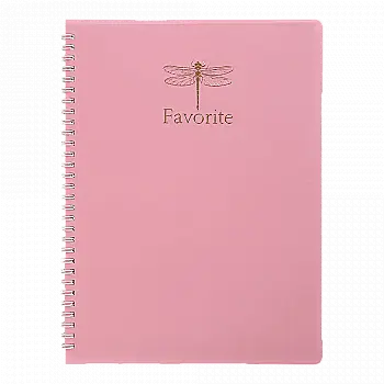 Зошит для нотаток А4 80 арк, Favourite, Pastel, кл., пласт. обкладинка, рожевий, BM.24452154-10 Зошит для нотаток А4 80 арк, Favourite, Pastel, кл., пласт. обкладинка, рожевий, BM.24452154-10