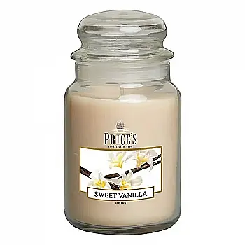 Свічка Солодка ваніль Price`s Candles 630 г, PBJ11 Свічка Солодка ваніль Price`s Candles 630 г, PBJ11