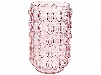 Ваза стеклянная "Bubbles" 30 см, розовый, 591-320 Ваза стеклянная "Bubbles" 30 см, розовый, 591-320