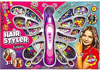 Набор креативного творчества "Hair Styler. Fashion" бабочка MAXI (5), HS-01-01 Набор креативного творчества "Hair Styler. Fashion" бабочка MAXI (5), HS-01-01