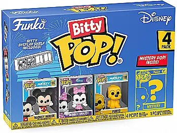 Набір фігурок Bitty Pop! серії "Дісней S1" (4 фігурки в асорт.), 76340 Набір фігурок Bitty Pop! серії "Дісней S1" (4 фігурки в асорт.), 76340