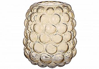 Ваза стеклянная Bauble 20см, амбер, 591-358 Ваза стеклянная Bauble 20см, амбер, 591-358