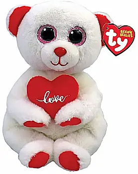 Іграшка м`яка TY Beanie Bellies Біла ведмедиця "Desi", 41047 Іграшка м`яка TY Beanie Bellies Біла ведмедиця "Desi", 41047