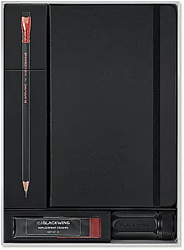 Набор Moleskine x Blackwing Creative Set (Записная книжка + 12 Графитных Карандашей B + Точилка), BNDBKW1 Набор Moleskine x Blackwing Creative Set (Записная книжка + 12 Графитных Карандашей B + Точилка), BNDBKW1