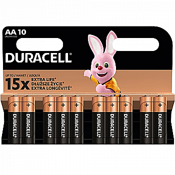 Батарейка DURACELL LR06 MN1500 (10 шт/бл.) ціна вказ. за бл.