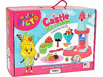 Набір для творчості Містер тісто Castle Ice-Cream, 41030, ТМ "Strateg" Набір для творчості Містер тісто Castle Ice-Cream, 41030, ТМ "Strateg"