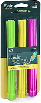 Набір стрижнів для 3D-ручки 3Doodler Start - МІКС (75 шт: зелений, жовтий, рожевий), 3DS-ECO-MIX4-75 Набір стрижнів для 3D-ручки 3Doodler Start - МІКС (75 шт: зелений, жовтий, рожевий), 3DS-ECO-MIX4-75