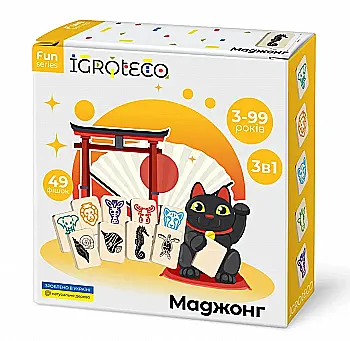 Игра "Детский Маджонг", TM "IGROTECO"