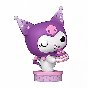 Фігурка Funko Pop! серії "Sanrio: My Melody & Kuromi" - Куромі з тортиком, 87169 Фігурка Funko Pop! серії "Sanrio: My Melody & Kuromi" - Куромі з тортиком, 87169