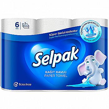 Рушник кухон. Селпак 6шт-25% (5036) Рушник кухон. Селпак 6шт-25% (5036)